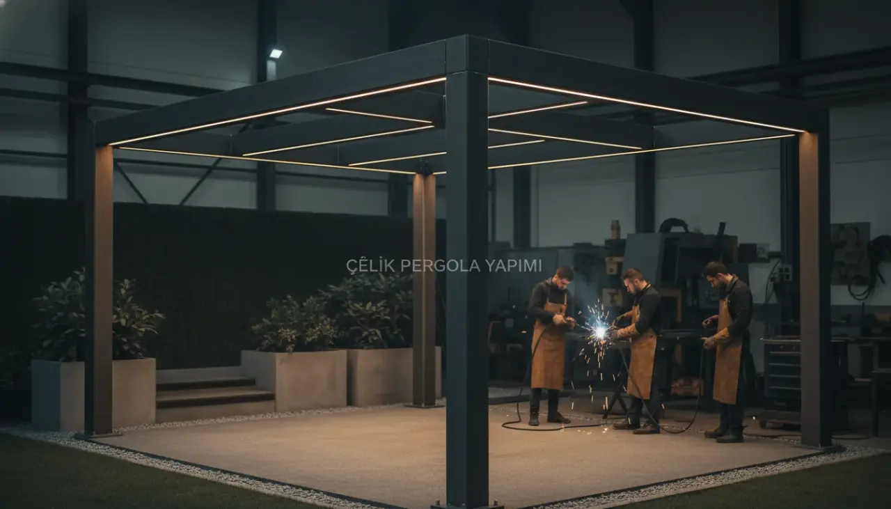 Çelik Pergola Yapımı