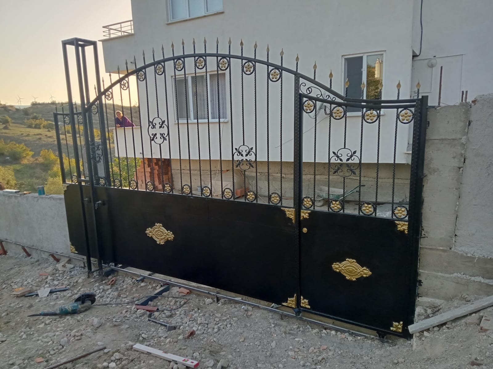 Ferforje Bahçe Kapısı